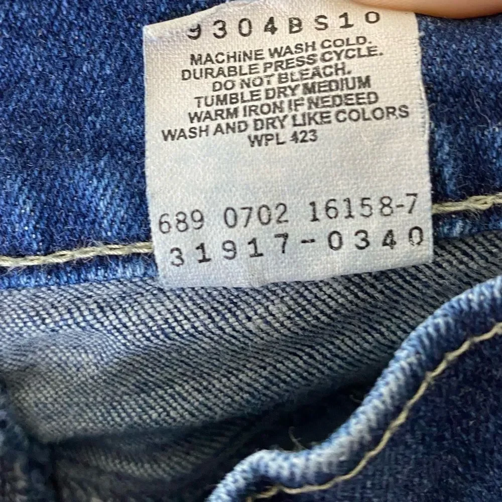 Levi’s Jeans Girls Blue Denim 517 Flare Y2K Vintage Stretch 5 Pockets 10 1/2